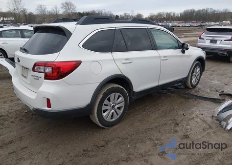 2016 Subaru Outback 2.5I Premium z USA, uszkodzony, nr VIN 4S4BSACC0G3249059